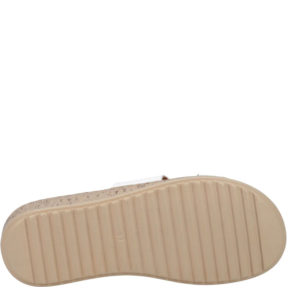 White Eloise Mule Sandals - Image 3