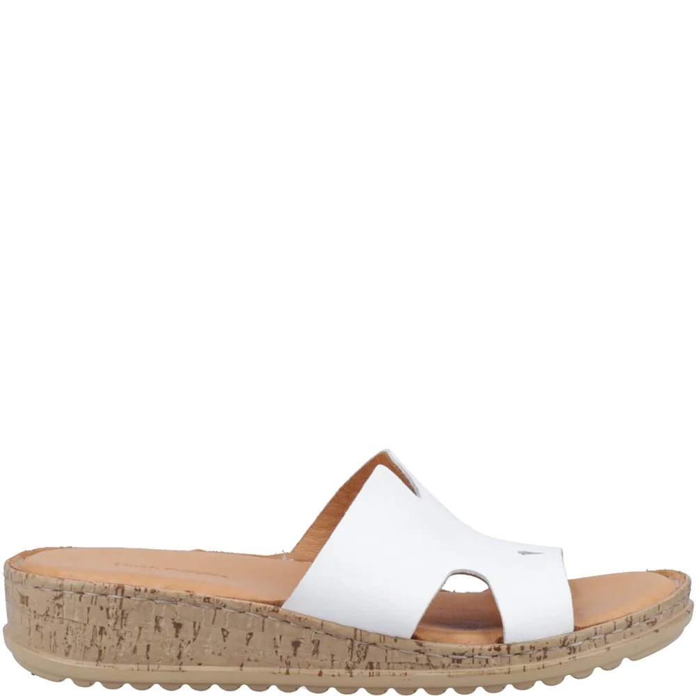 White Eloise Mule Sandals - Image 4