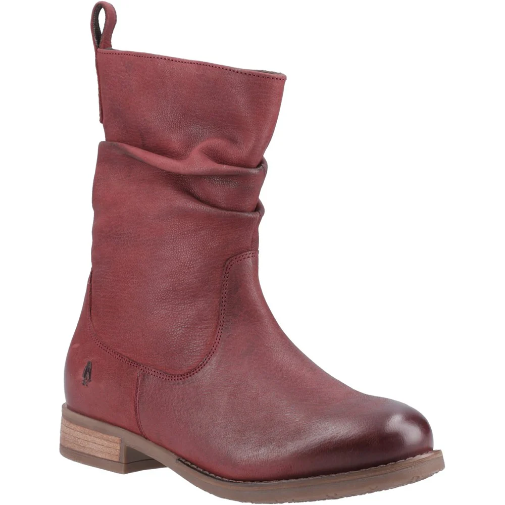 Burgundy Emilia Boots