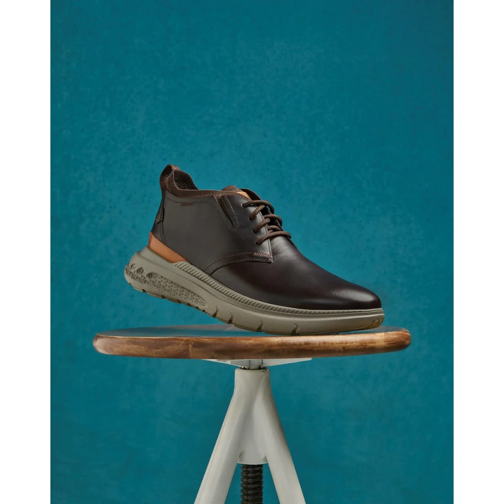 Brown Excel Chukka Boots - Image 2