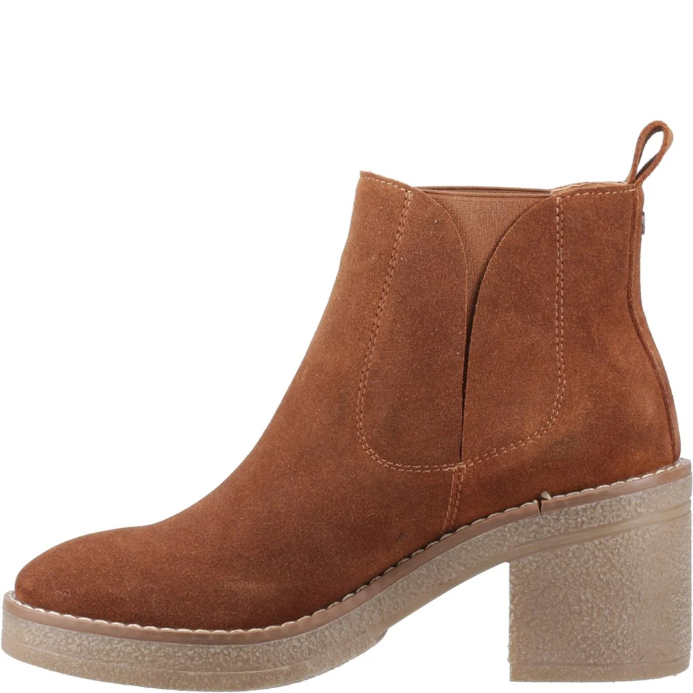 Tan Felicia Chelsea Boots - Image 4