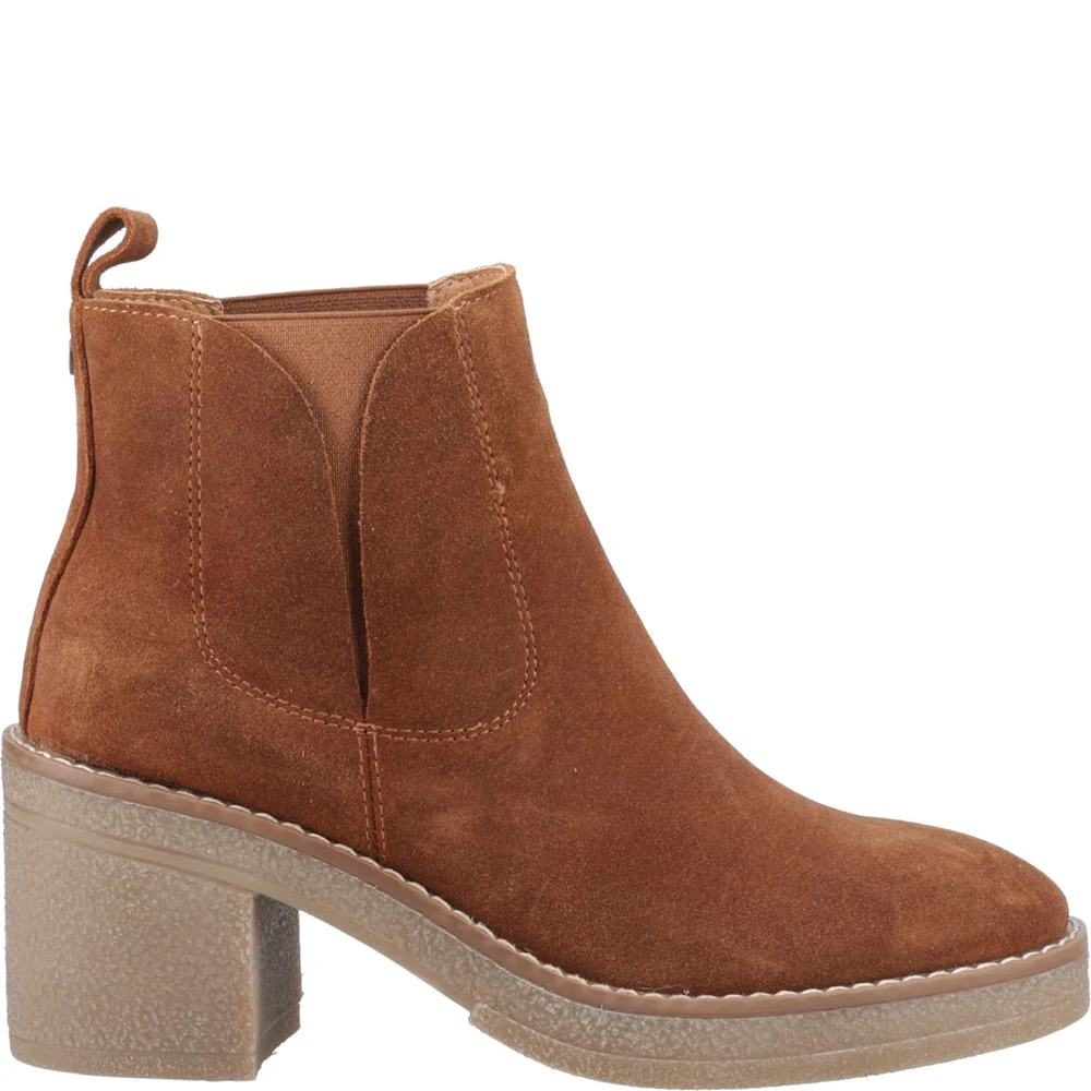 Tan Felicia Chelsea Boots - Image 5