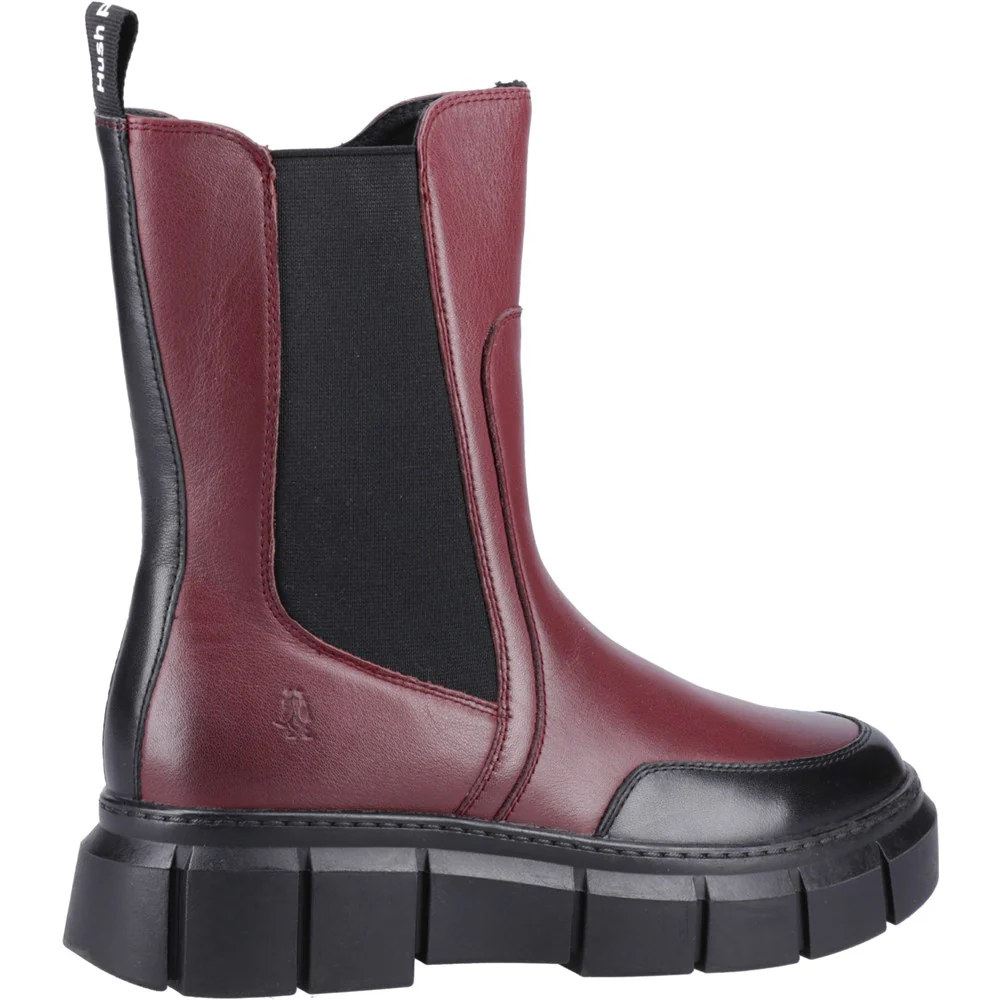 Bordeaux Fleur Ankle Boots - Image 2