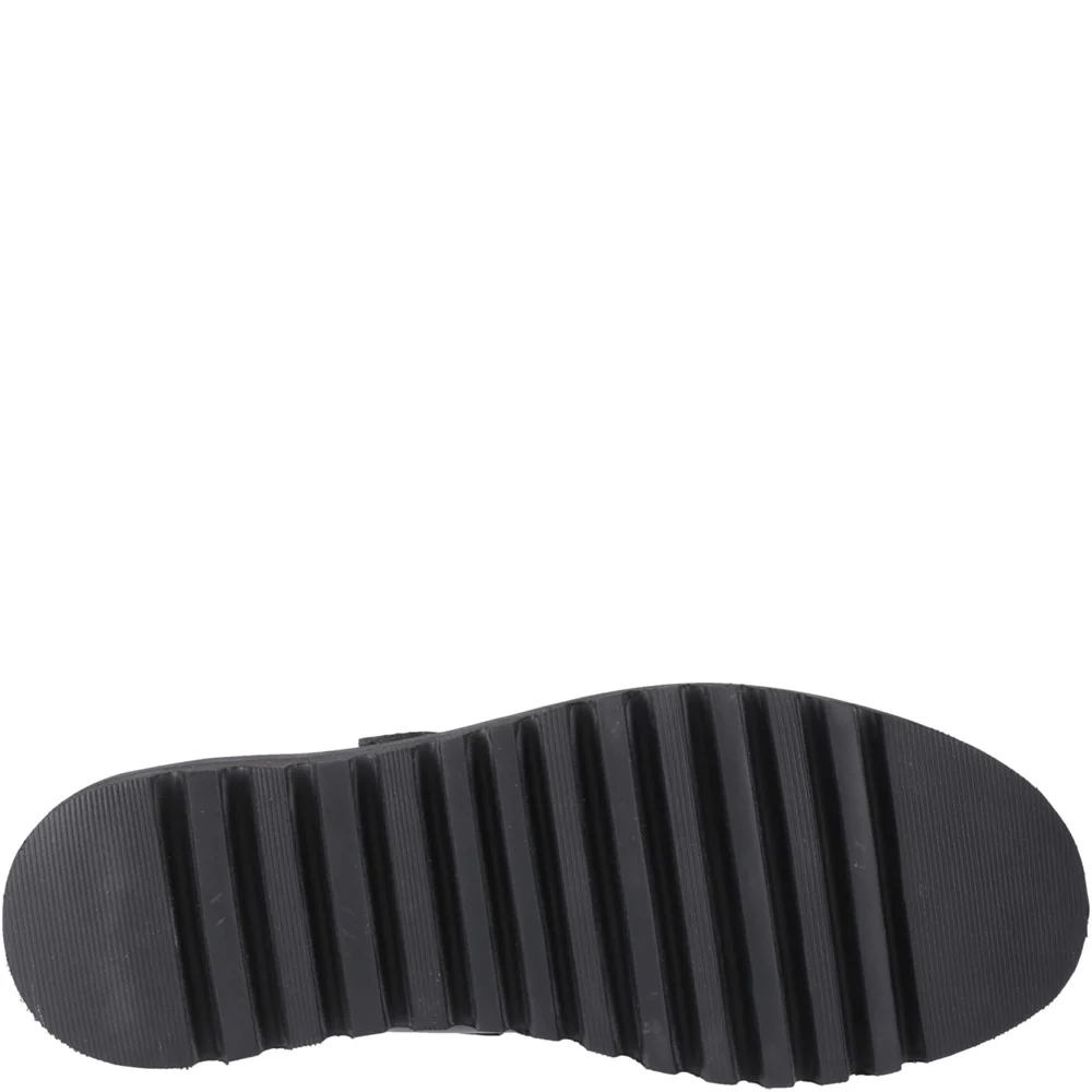 Patent Black XL Florrie Senior School Shoes - Image 3