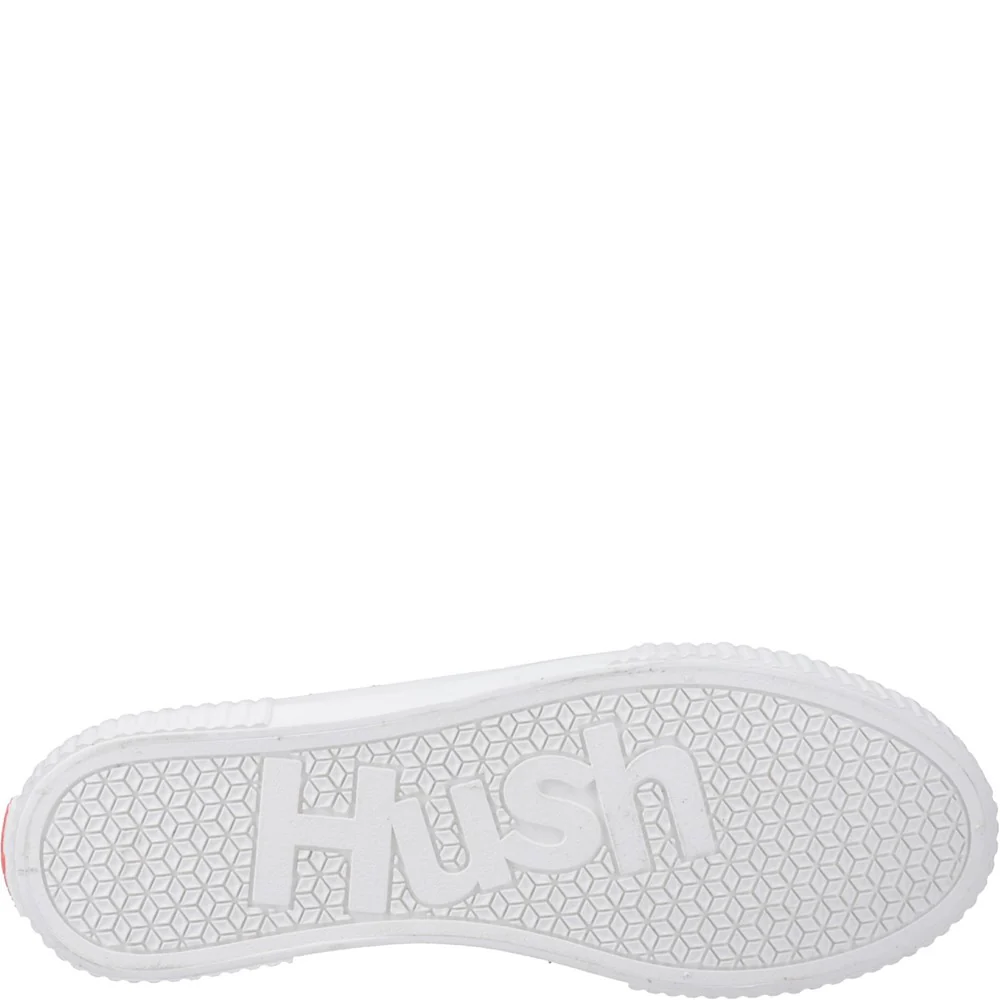 Orange Freya Canvas Trainers - Image 3