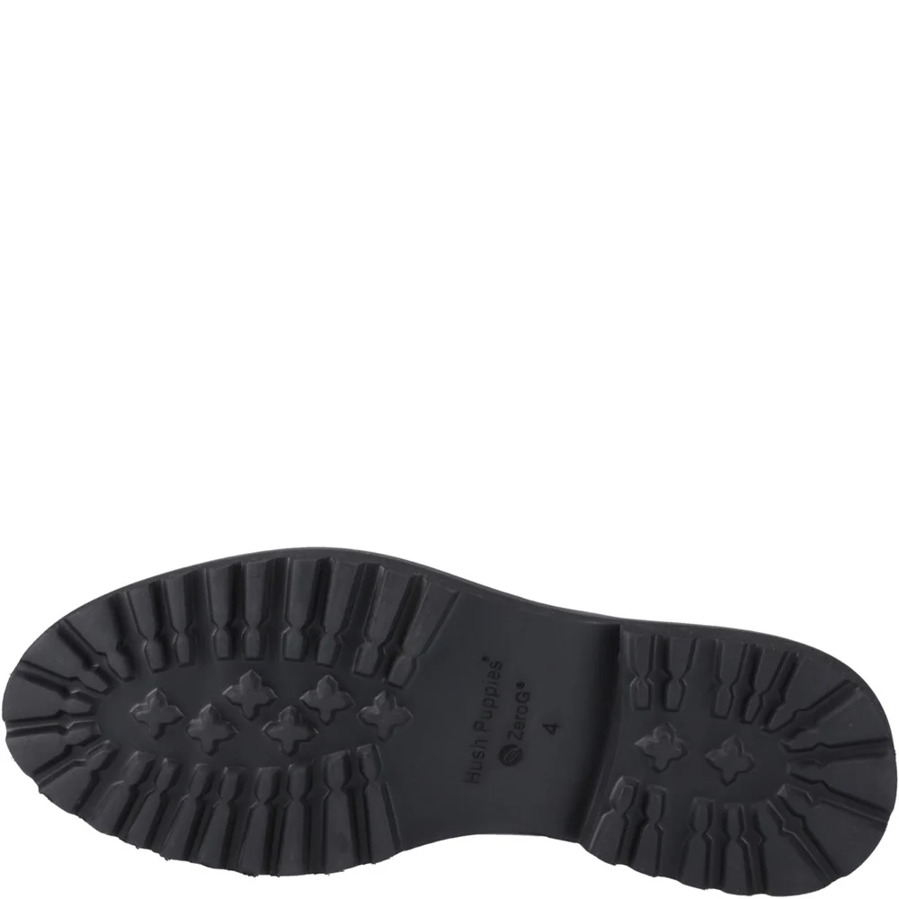 Black Gabi Junior School Shoes - Image 3