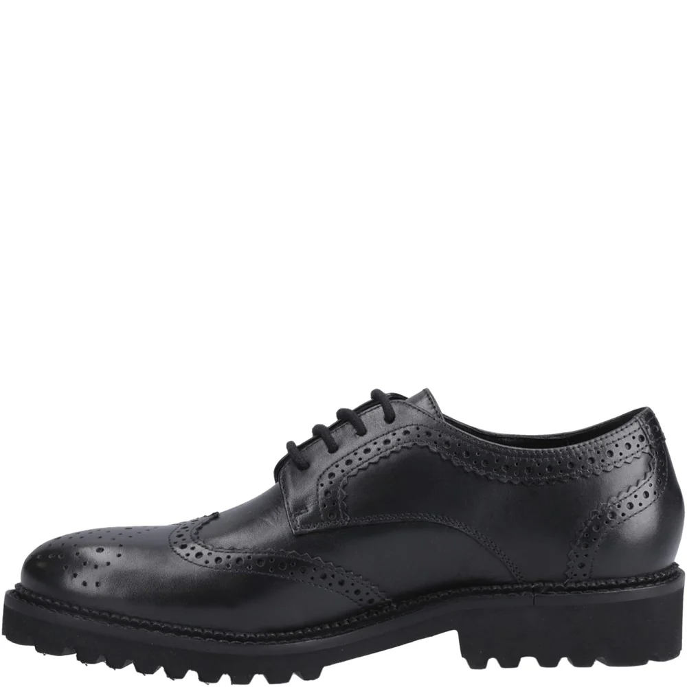 Black Gabi Junior School Shoes - Image 4