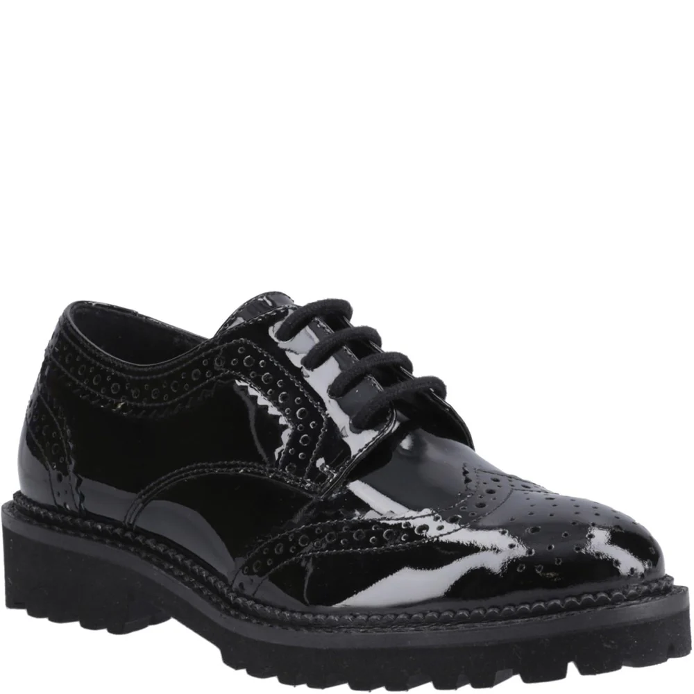 Patent Black XL Gabi Senior School Shoes