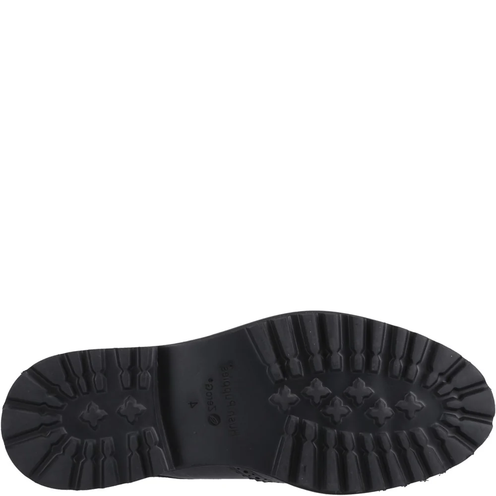 Black Gabi Senior School Shoes - Image 3