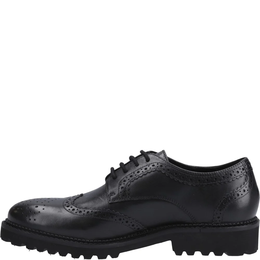 Black Gabi Senior School Shoes - Image 4