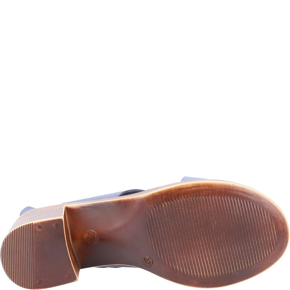 Navy Gabrielle Heeled Sandals - Image 3
