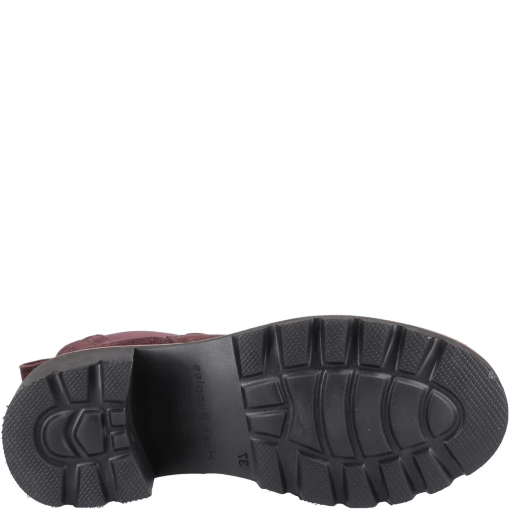 Plum Gaia Chelsea Boots - Image 3