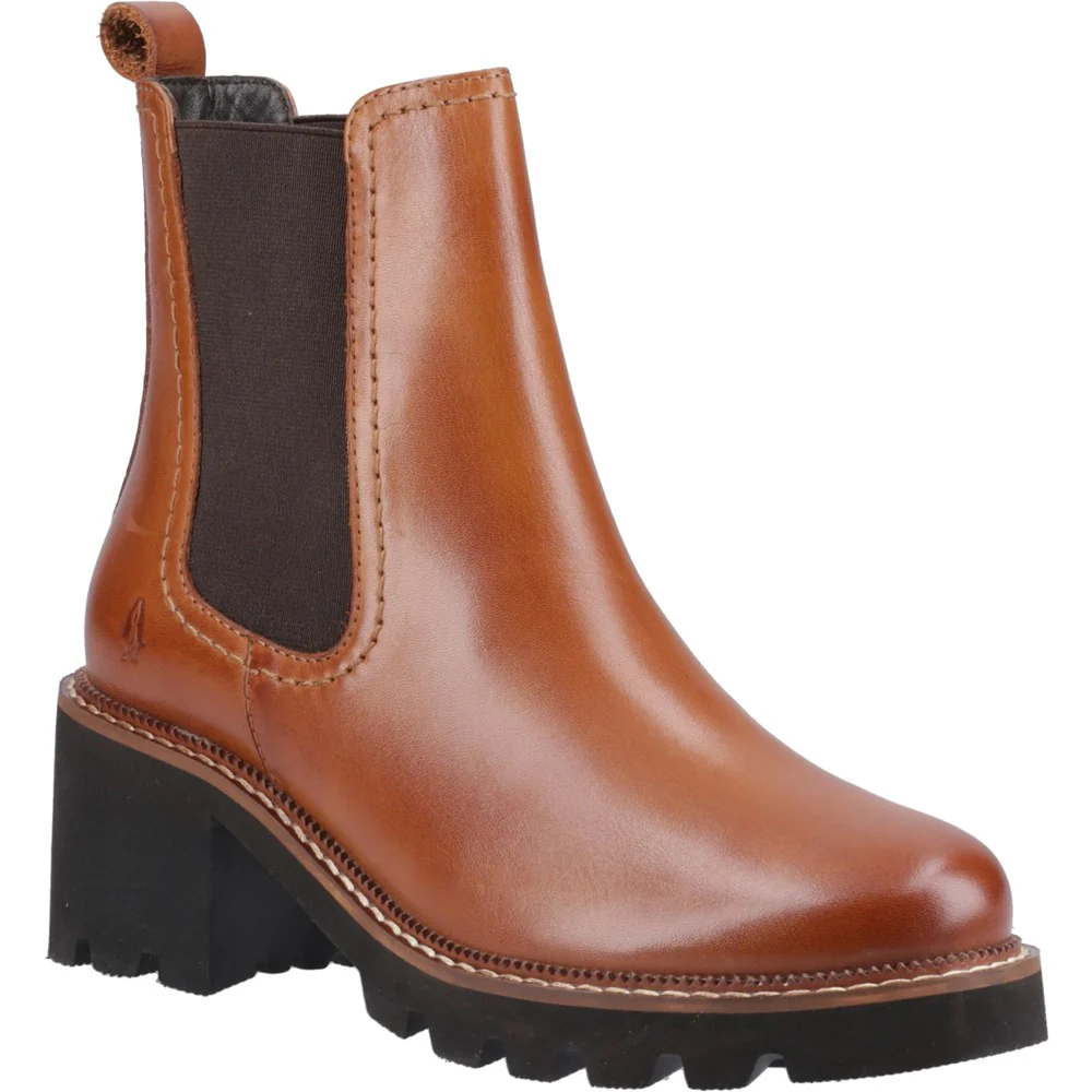 Tan Gaia Chelsea Boots