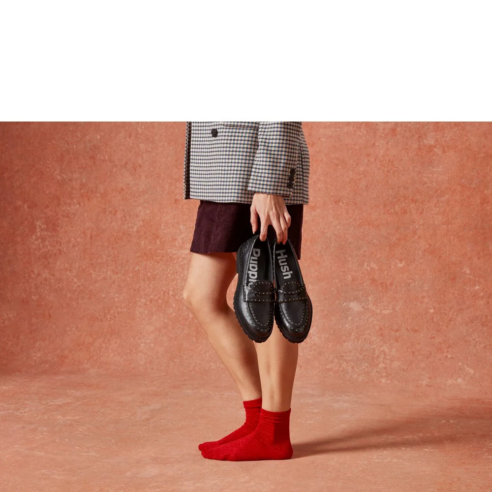 Black Genie Studed Loafers - Image 8