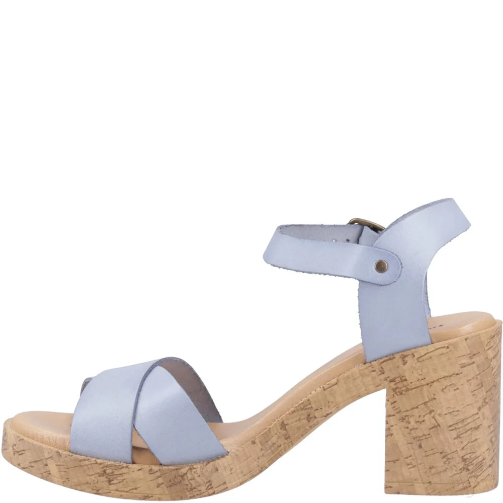 Blue Georgia Cork Sandals - Image 4
