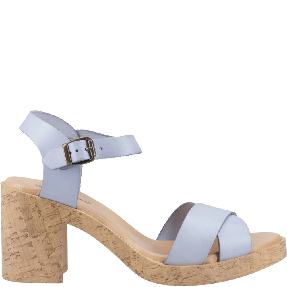 Blue Georgia Cork Sandals - Image 5