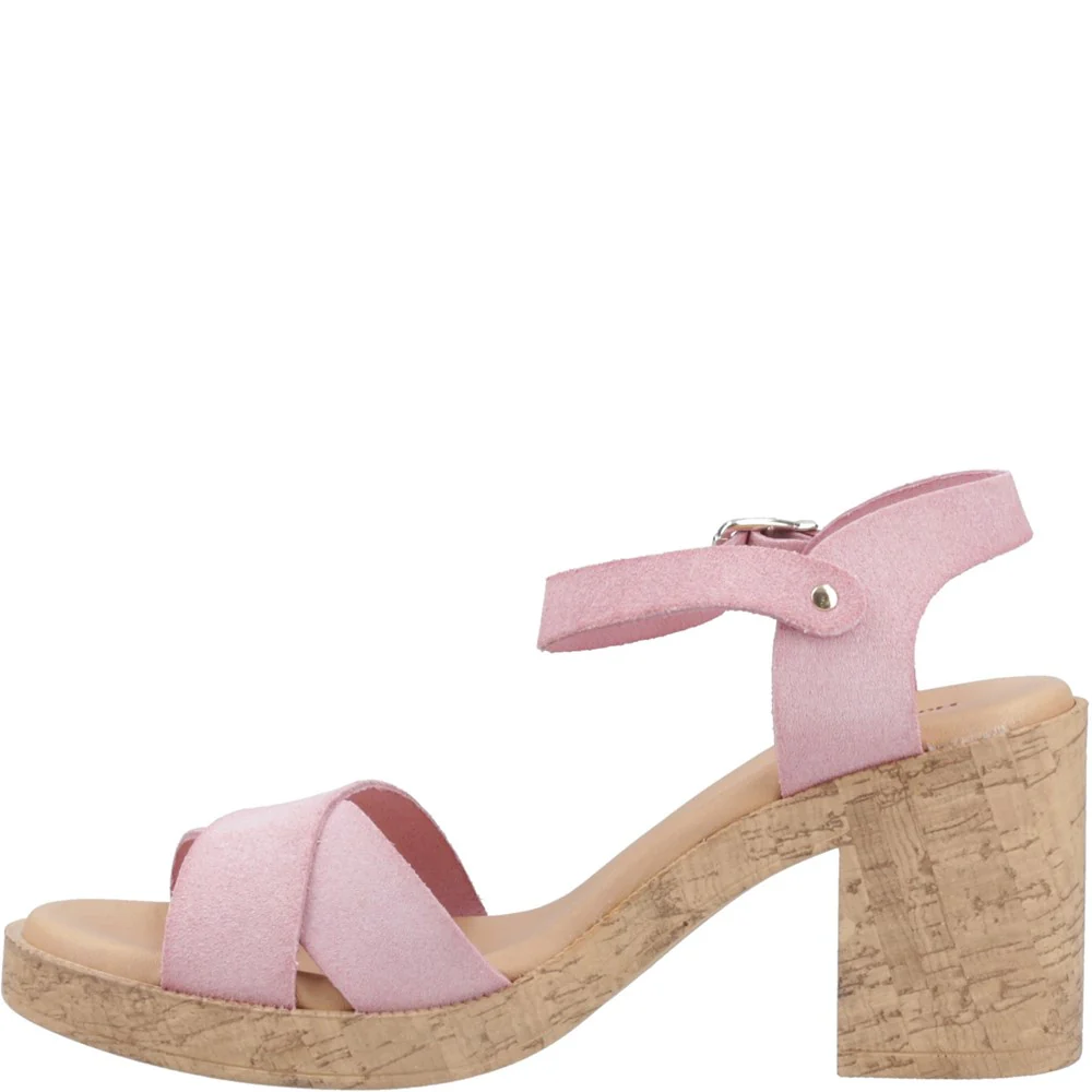Blush Georgia Cork Sandals - Image 4
