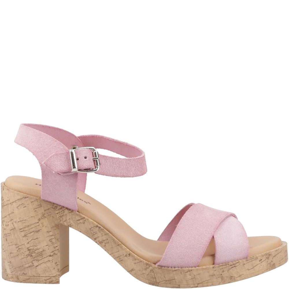 Blush Georgia Cork Sandals - Image 5