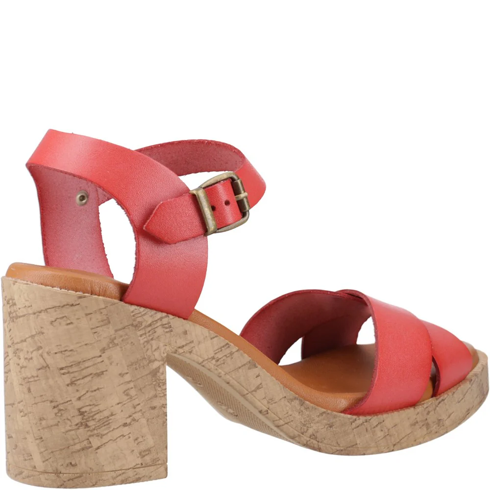 Coral Georgia Cork Sandals - Image 2