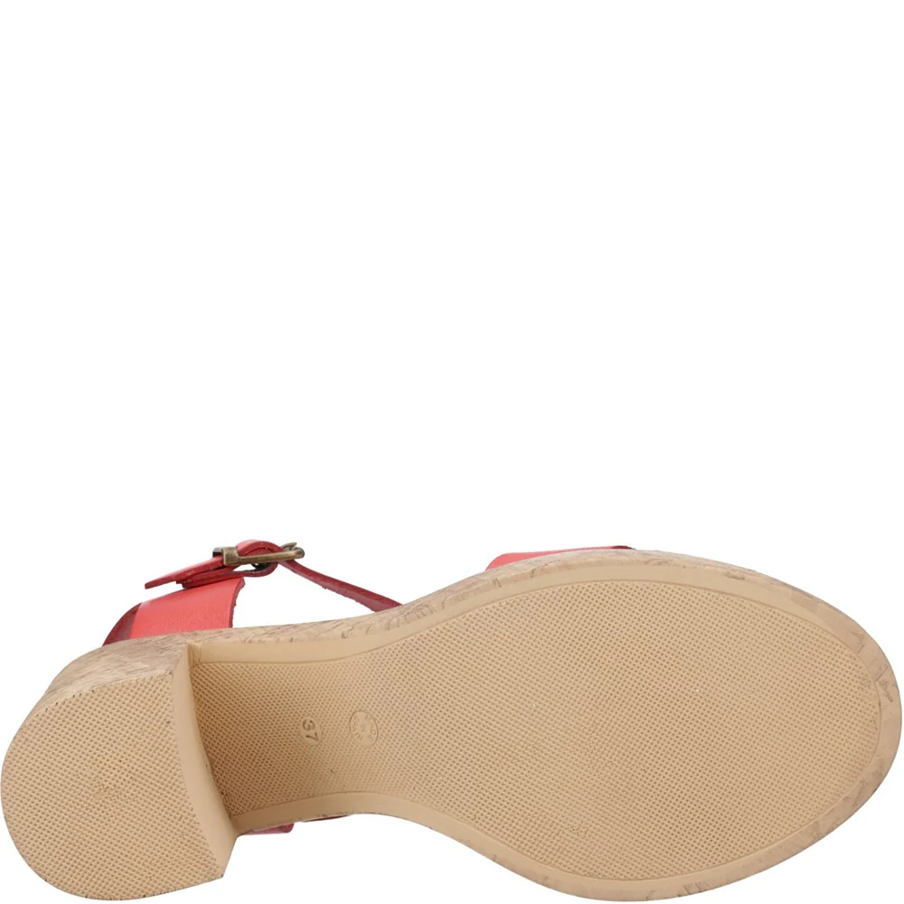 Coral Georgia Cork Sandals - Image 3