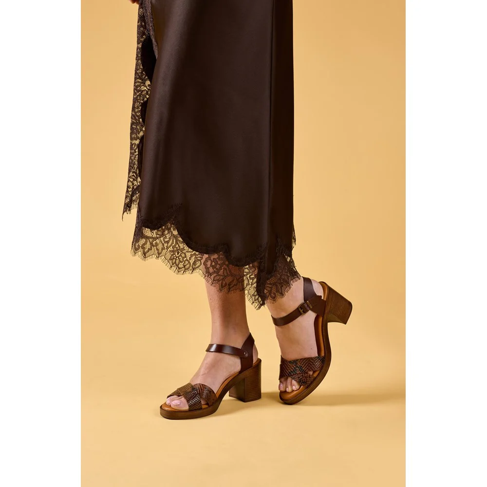 Python Georgia Sandals