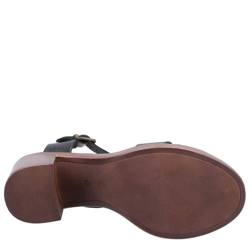 Black/Tan Georgia Sandals - Image 3