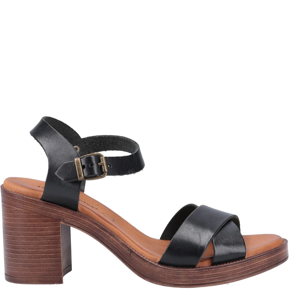Black/Tan Georgia Sandals - Image 4