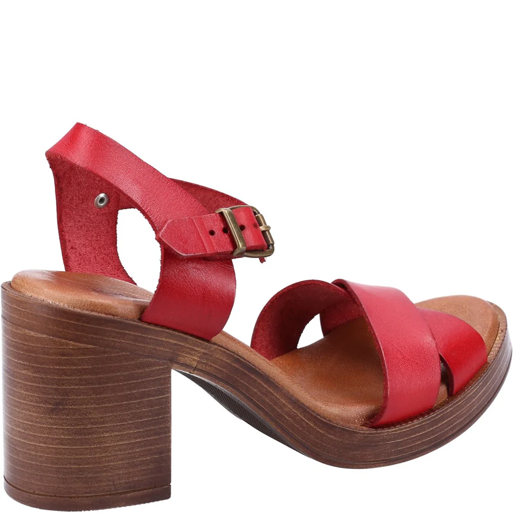 Red Georgia Sandals - Image 2