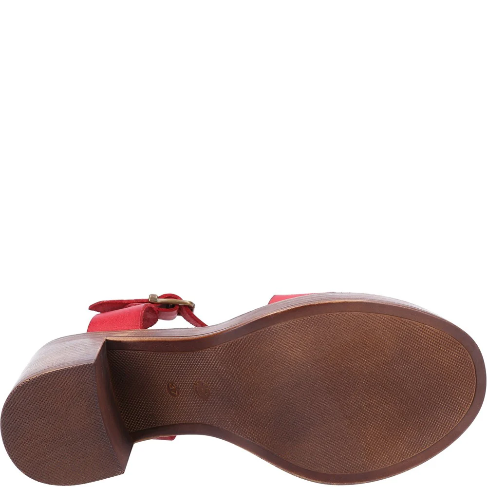 Red Georgia Sandals - Image 3