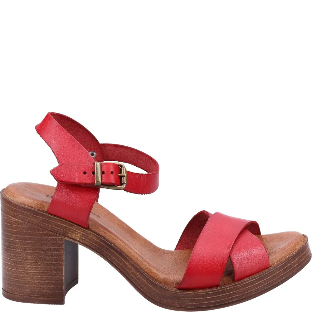 Red Georgia Sandals - Image 4