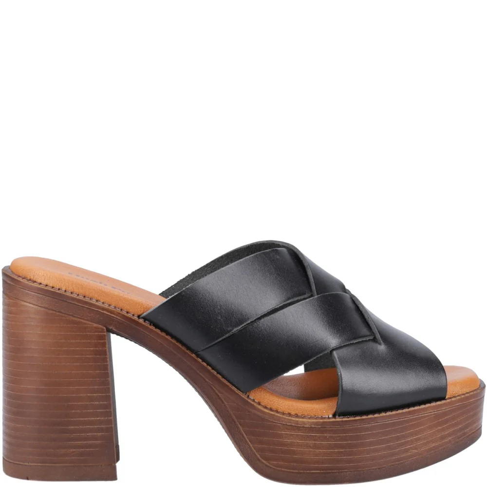 Black Gigi Platform Sandals - Image 5