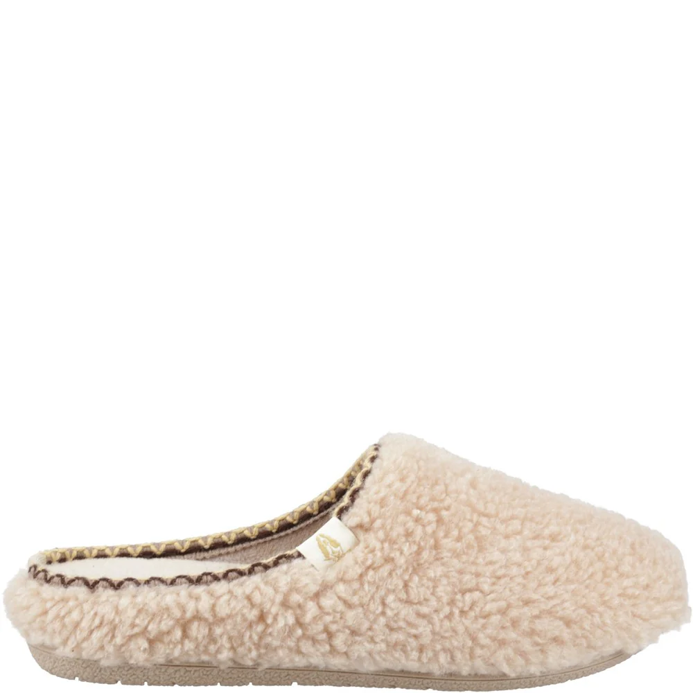 Beige Teddy Mule Good Slippers - Image 5
