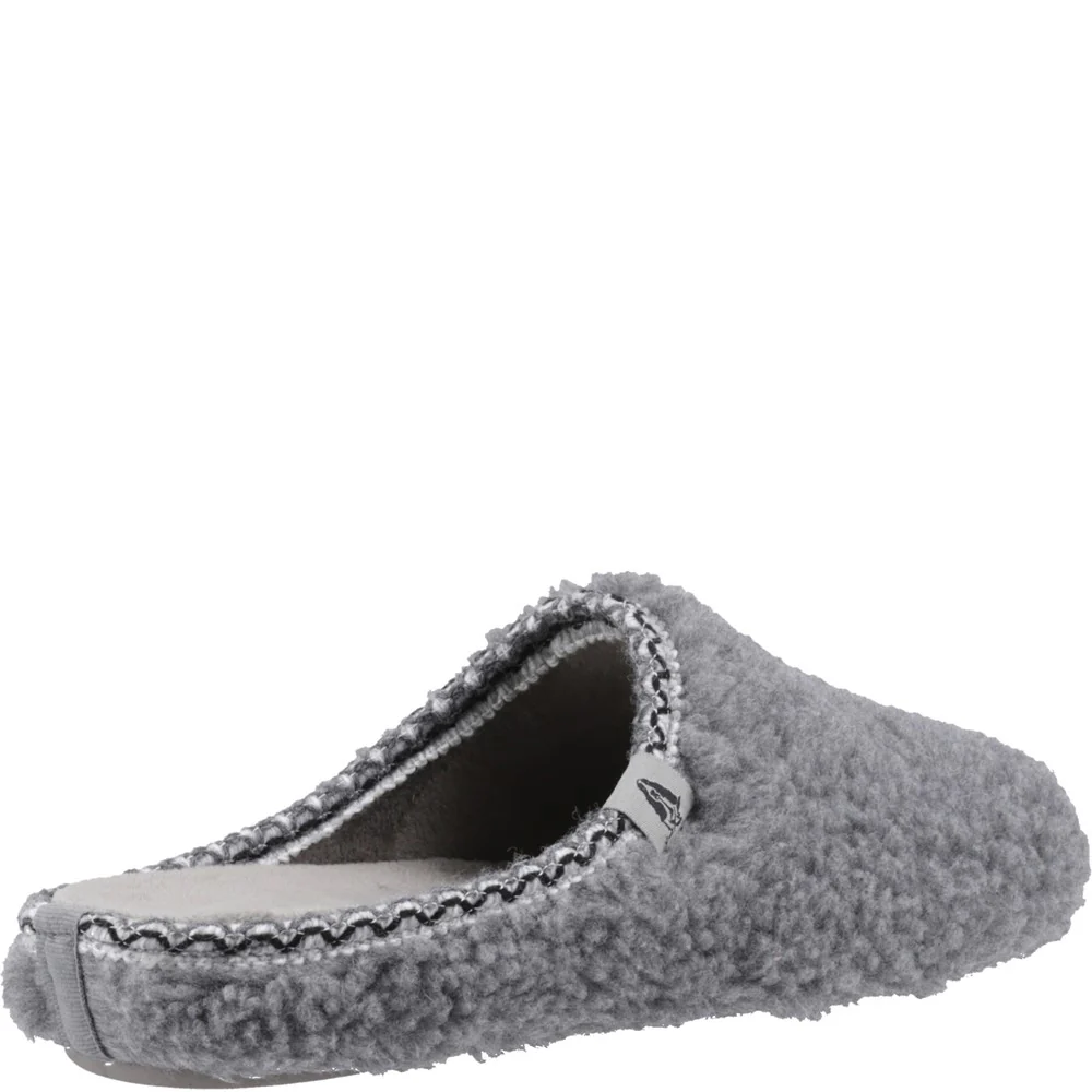 Grey Teddy Mule Good Slippers - Image 2