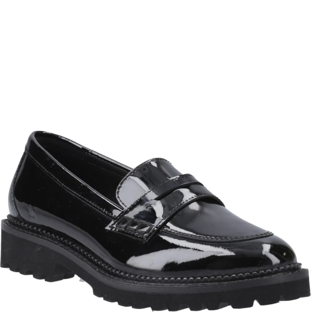Patent Black Grazia Loafer Senior School Shoes