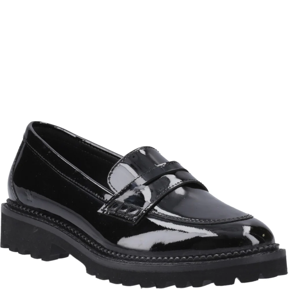 Patent Black XL Grazia Loafer Senior School Shoes