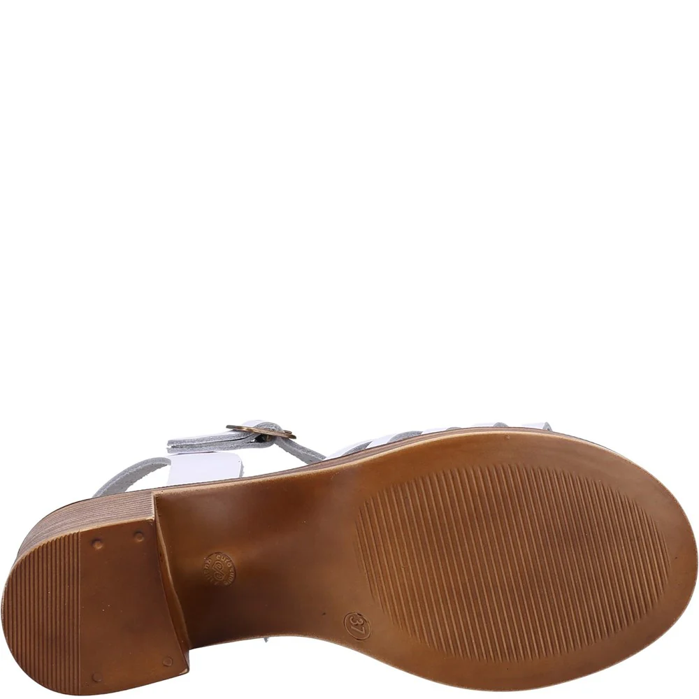 White Greta Sandals - Image 3