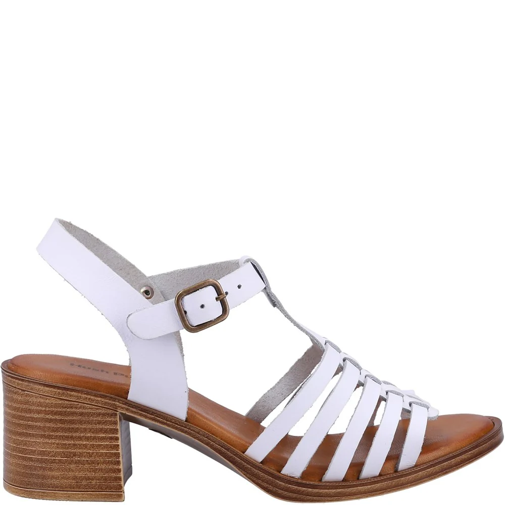 White Greta Sandals - Image 4