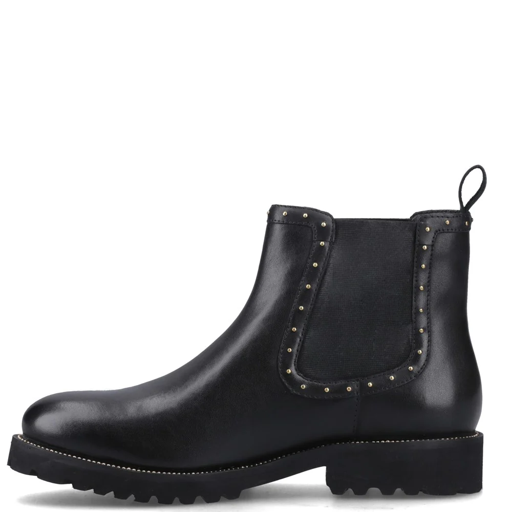 Black Gwyneth Stud Boots - Image 4