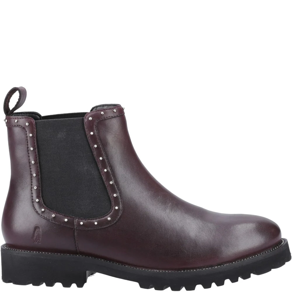 Plum Gwyneth Stud Boots - Image 5