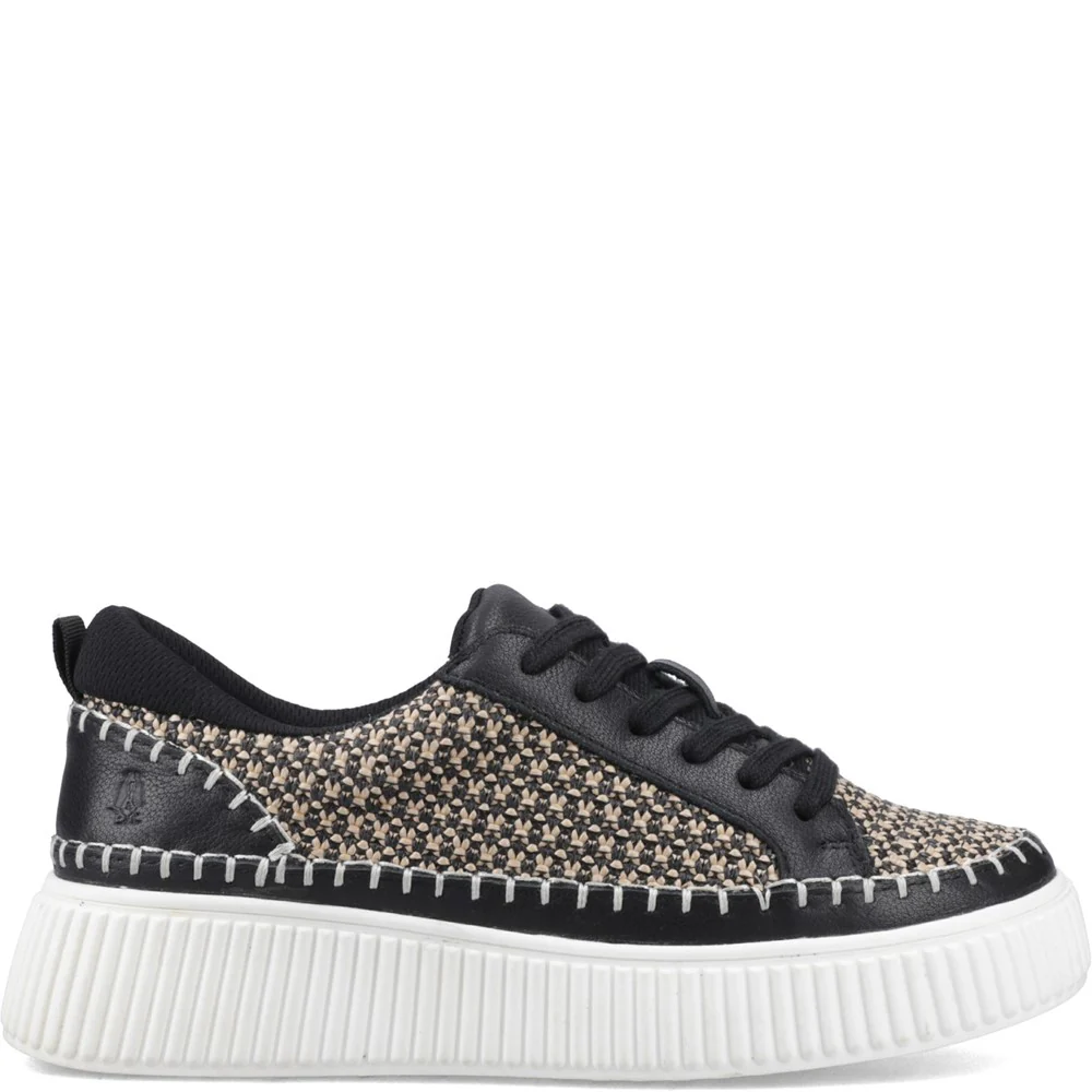 Black Haisley Woven Trainers - Image 5