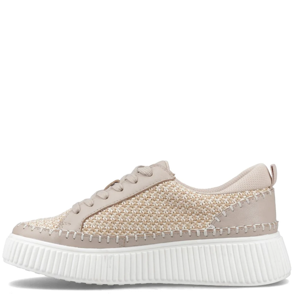 Taupe Haisley Woven Trainers - Image 4