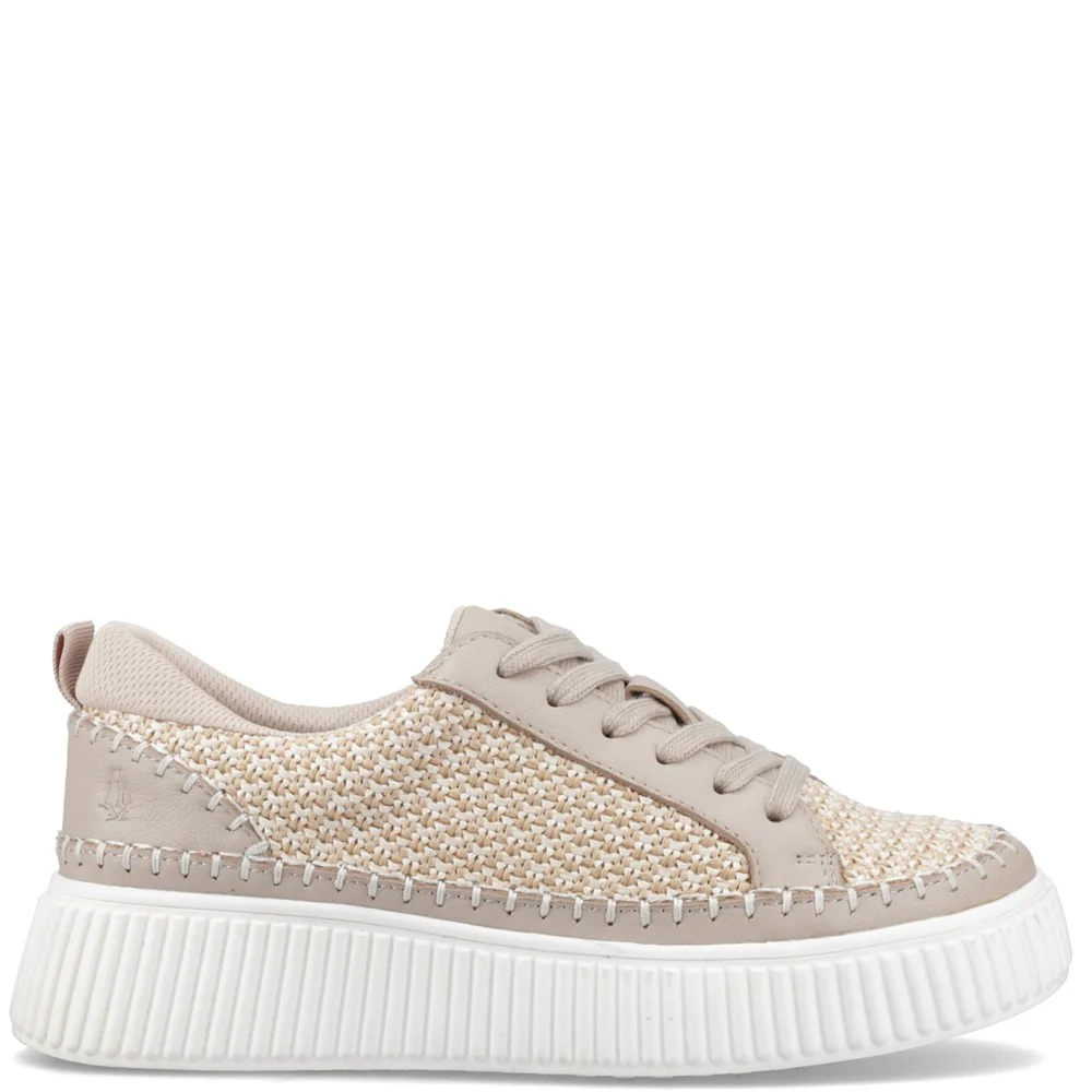 Taupe Haisley Woven Trainers - Image 5