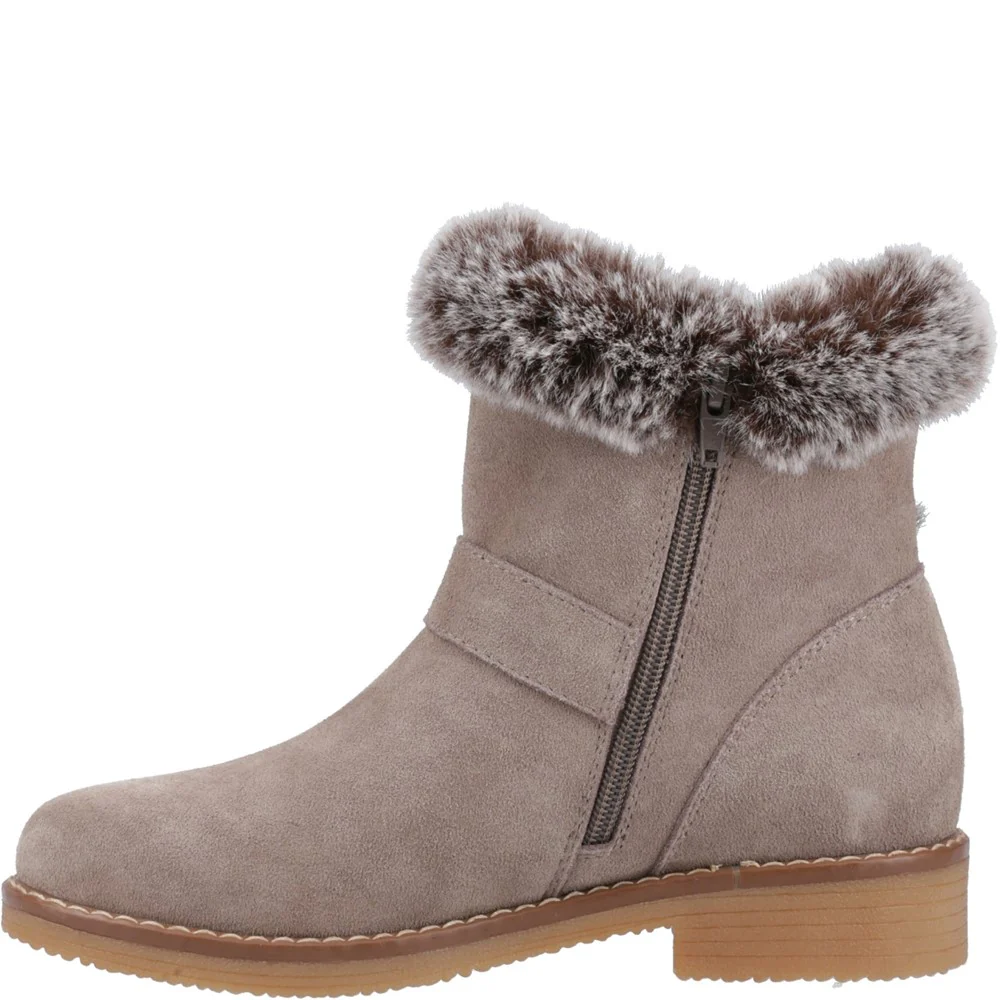 Taupe Hannah Boots - Image 4