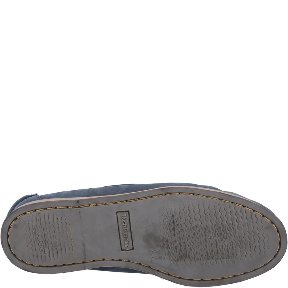 Navy/Tan Hattie Boat Shoes - Image 3