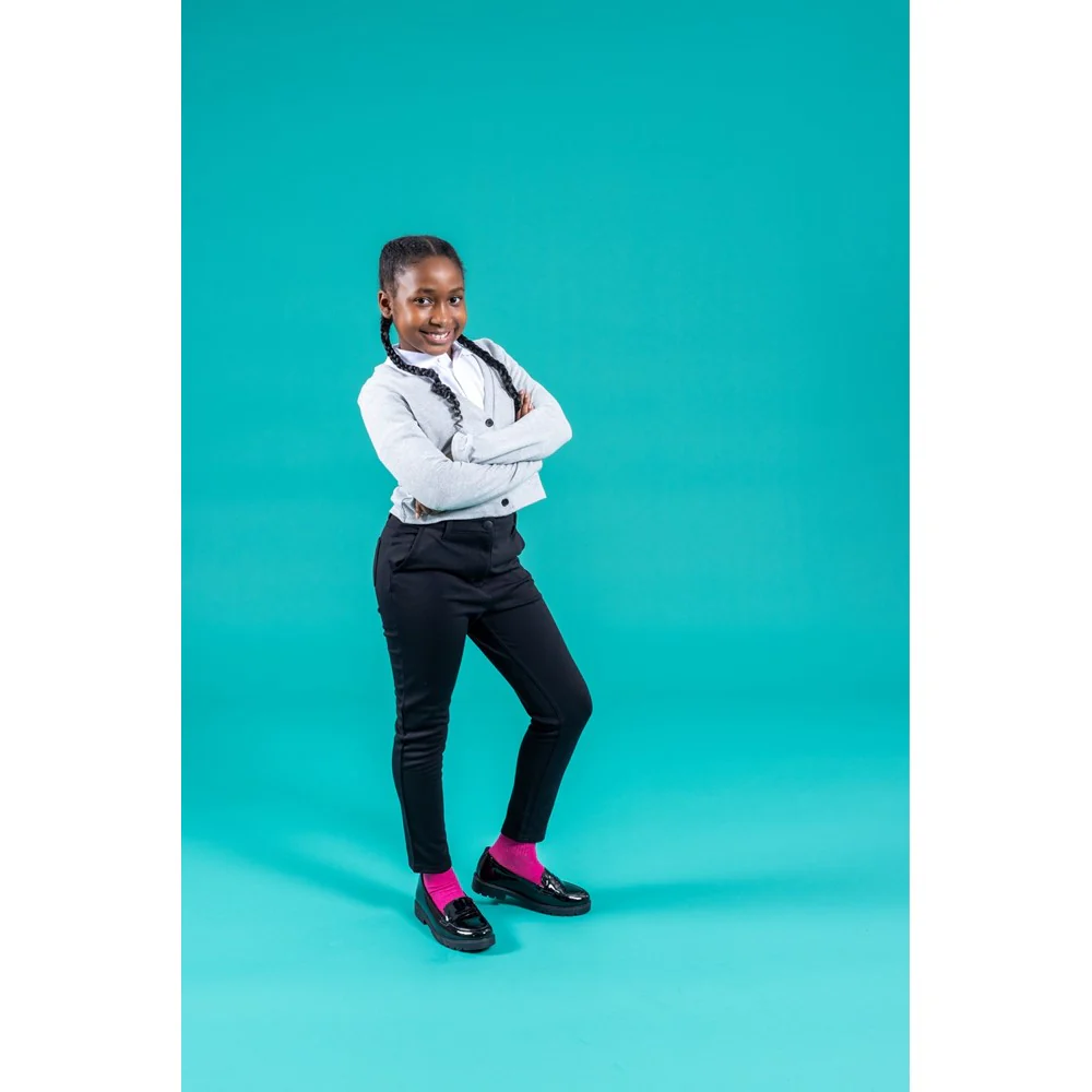 Black Hazel Patent Senior School Shoes - Image 2