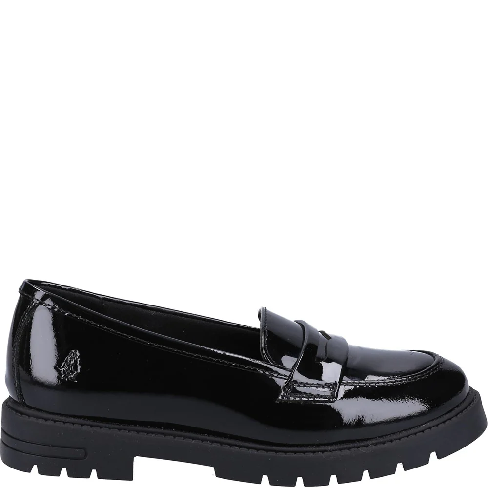 Black Hazel Patent Senior School Shoes - Image 4