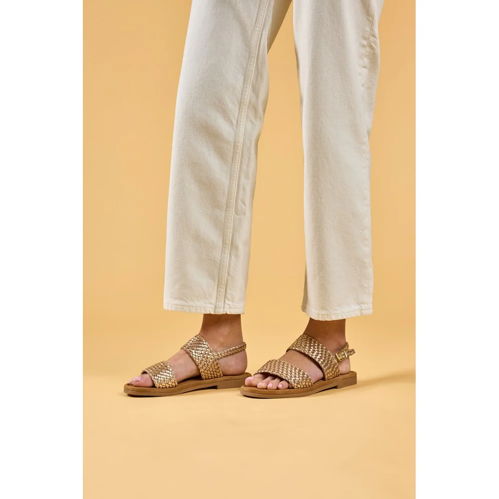 Bronze Helene Wide Fit Sandals - Image 2