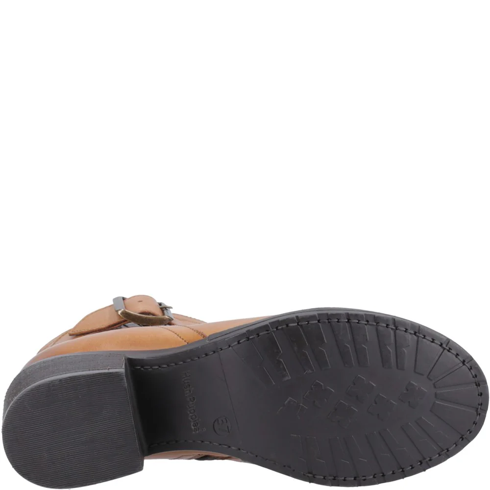 Tan Hensley Buckle Boots - Image 3