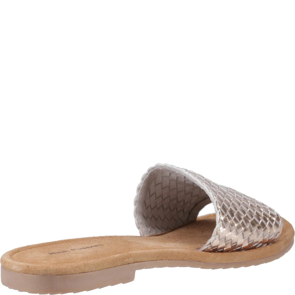 Bronze Hetty Slide Sandals - Image 2