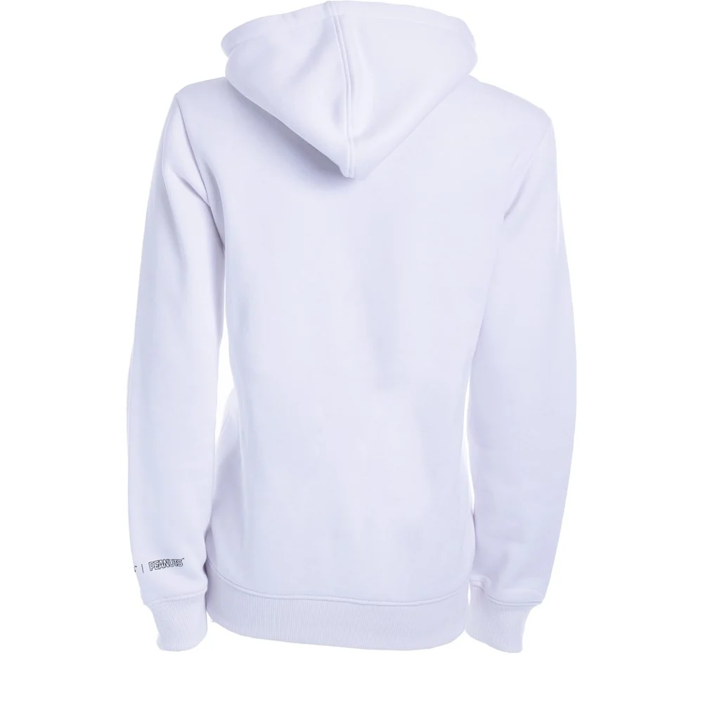 White  Snoopy Ladies Hoodie - Image 2